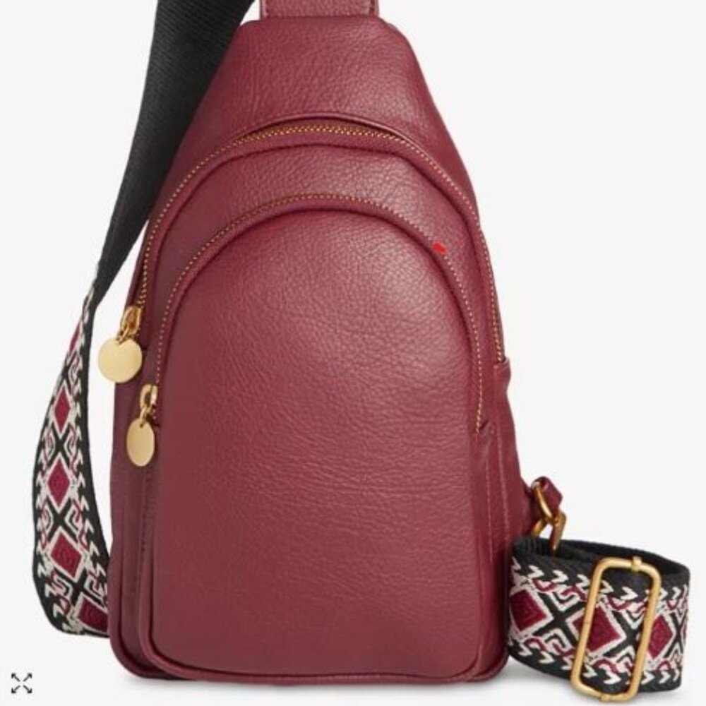 Webbing Strap Small Sling Bag